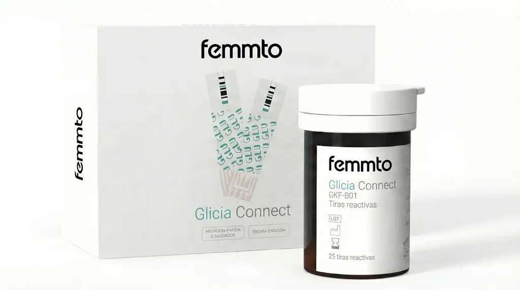 Tiras Reactivas De Glucosa Femmto Glicia